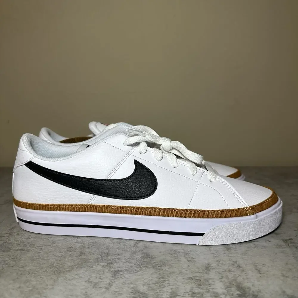 SIZE 9.5- Nike Womens Court Legacy Nn White Fashion Sneaker DH3161-100